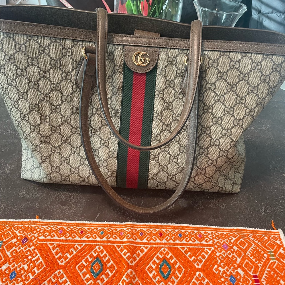 Gently used Ophidia GG Medium tote.